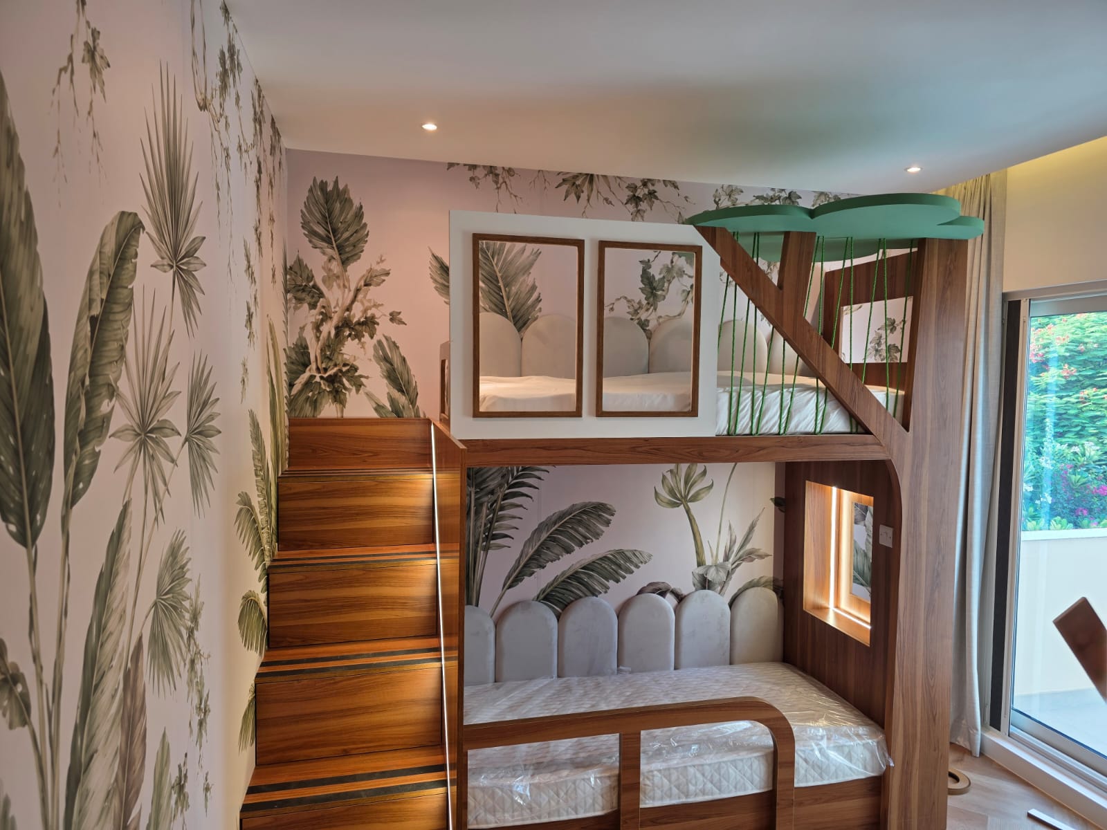 Victory Heights — Sports City, Dubai: children's treehouse bunk bed